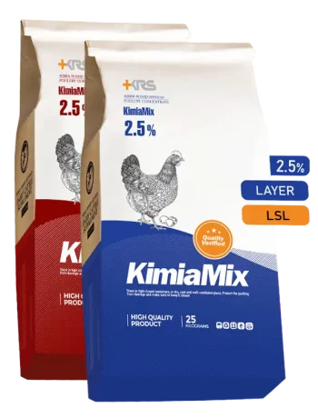 کنسانتره 2/5 % مرغ تخمگذار ویژه نژاد ال اس ال (پرورش و تولید)