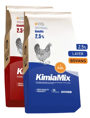 کنسانتره مرغ تخمگذار نژاد بونز (2/5%) (پرورش و تولید)
