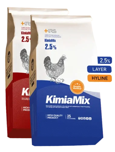 کنسانتره مرغ تخمگذار نژاد هایلاین (2/5%) (پرورش و تولید)